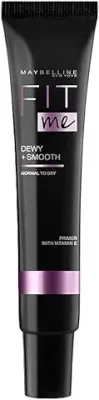 10. Maybelline New York Fit Me Dewy + Smooth Primer, Hydrates, Vitamin E for dewy glow, Long-lasting upto 12 hrs, 30 ml