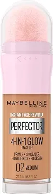 5. Maybelline New York Instant Age Rewind Instant Perfector 4-In-1 Glow Makeup, Medium