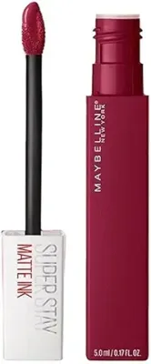 6. Maybelline New York Liquid Matte Lipstick, Long Lasting, 16hr Wear, Superstay Matte Ink, Founder, 5ml