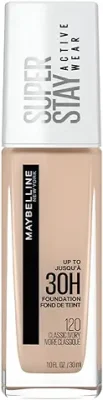 2. Maybelline New York Super Stay Full Coverage Active Wear Liquid Foundation