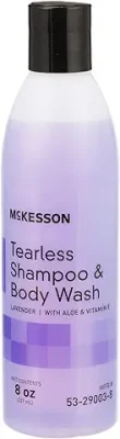 13. McKesson Tearless Shampoo and Body Wash with Aloe and Vitamin E