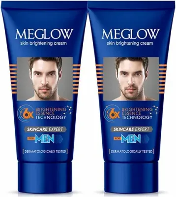 14. Meglow Face Cream Combo Pack of 2 for Men