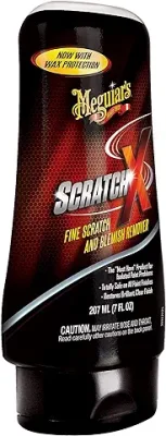 7. Meguiar's ScratchX 2.0 Car Paint Scratch and Scuff Remover with Micro-Abrasive Technology Ideal Scratch Removal for Cars