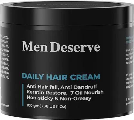 2. Men Deserve Daily Hair Cream