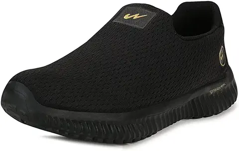 Mens Oxyfit (N) BLK/Gold 1 Walking Shoe - 8 UK (OXYFIT (N))
