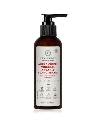 Juicy Chemistry Apple Cider Vinegar and Argan Shampoo
