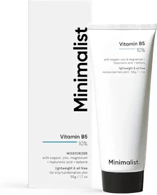 14. Minimalist 10% Vitamin B5 Gel Face Moisturizer For Oily & Acne Prone Skin