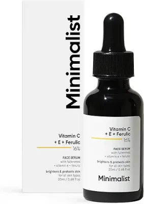 12. Minimalist 16% Vitamin C Face Serum