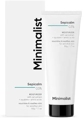 3. Minimalist 3% Sepicalm With Oats Face Moisturizer Cream