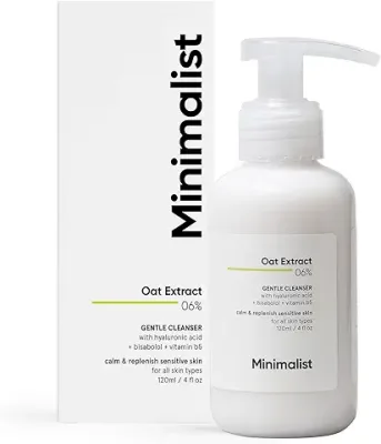 13. Minimalist Gentle Cleanser 6% Oat Extract For Sensitive Skin