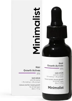 15. Minimalist Hair Growth Serum With 3% Redensyl