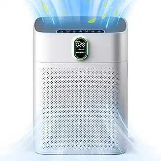 4. MORENTO Air Purifiers for Home Large Room up to 1076 Sq Ft with PM 2.5 Display Air Quality Sensor