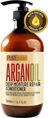 14. Moroccan Argan Oil Conditioner - Sulfate Free Products for Women and Men - Deep Moisturizing for Dry, Curly, Colored, Damaged Hair - Hydrating Repair, Salon Grade Formula for All Hair Types