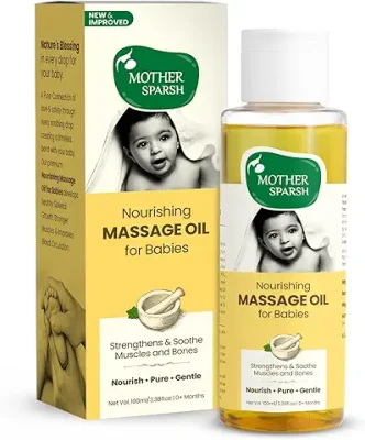 15. Mother Sparsh Nourishing Baby Massage Oil -100ml