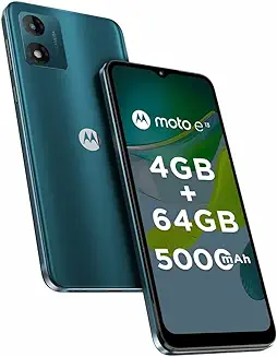 1. Motorola e13 (Aurora Green, 4GB RAM 64GB Storage)