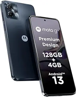 7. Motorola G13, Matte Charcoal (4GB, 128GB)