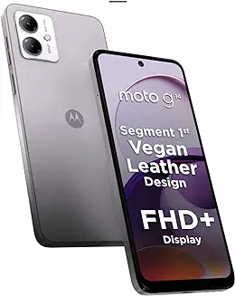 10. Motorola G14 4G (Pale Lilac, 4GB RAM, 128GB Storage) | 6.5” ultrawide Full HD+ Display | 50MP + 2MP | 8MP Front Camera | Immersive Stereo Speakers with Dolby Atmos
