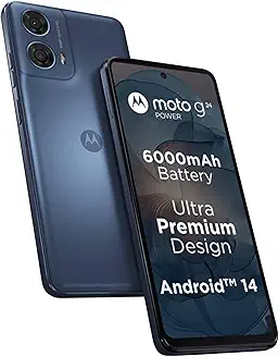 4. Motorola G24 Power (Ink Blue, 8GB RAM, 128GB Storage) | Expandable Upto 1 TB | up to 8GB with RAM Boost | 50 MP Quad Pixel Camera | MediaTek Helio G85 | 6000 mAh Battery & 33 W TurboPower Charger