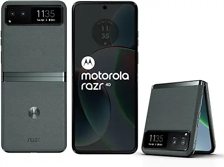 13. Motorola razr 40 (Sage Green, 8GB RAM, 256GB Storage) | External AMOLED Display | 6.9" AMOLED 144Hz Display | 64MP Main Camera | Android 13