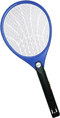Mr. Right Mosquito Racket Bat Rechargeable (CE Certified) | Made in India with 6 Months Warranty (Blue)