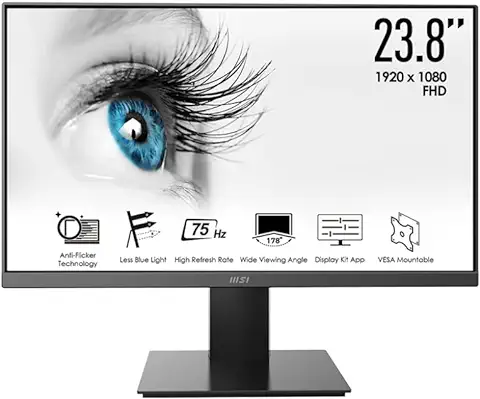 7. MSI PRO MP241X 24-Inch Full HD Computer Monitor