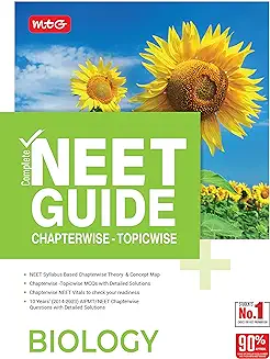 13. MTG Complete NEET Guide Biology Book For 2024 Exam - NCERT Based Chapterwise Theory, Concept Map and 10 Years NEET/AIPMT Chapterwise Topicwise … Solutions [Paperback] MTG Editorial Board MTG Editorial Board