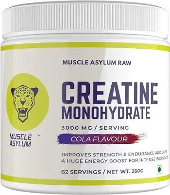 11. Muscle Asylum Creatine Monohydrate Powder Cola
