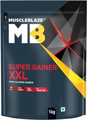1. MuscleBlaze Super Gainer XXL Powder