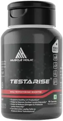 8. MUSCLEHOLIC TESTARISE Testosterone Booster Supplement