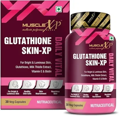 10. MuscleXP Glutathione Skin-XP Daily Vital
