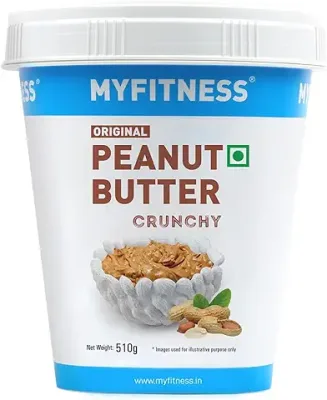 14. MYFITNESS Original Peanut Butter Crunchy 510g