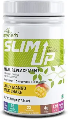 5. MYHERB Slim Up Meal Replacement Shake With 16 Natural Herbal Blend