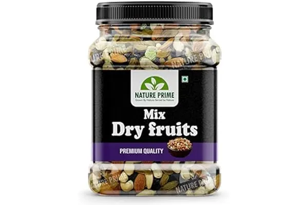 3. Nature Prime 100% Natural Premium Mix Dry Fruits 500Gm with Almonds