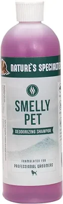 12. Nature's Specialties Smelly Pet Dog Shampoo for Pets, Natural Choice for Professional Groomers, Lasting Clean Smell, Made in USA, 16 oz