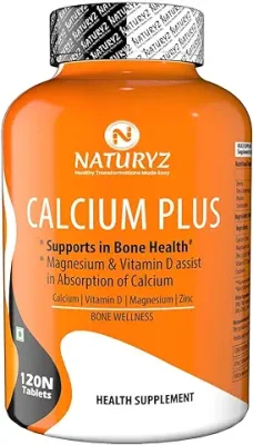 10. Naturyz Calcium Plus with Calcium Citrate