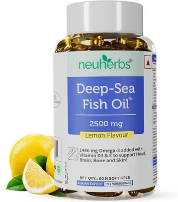 8. Neuherbs Deep Sea Omega 3 Fish Oil