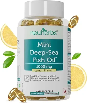 13. Neuherbs Mini Deep Sea Omega 3 Fish Oil