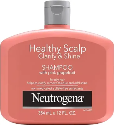 1. Neutrogena Exfoliating Healthy Scalp Clarify & Shine Shampoo for Oily Hair and Scalp