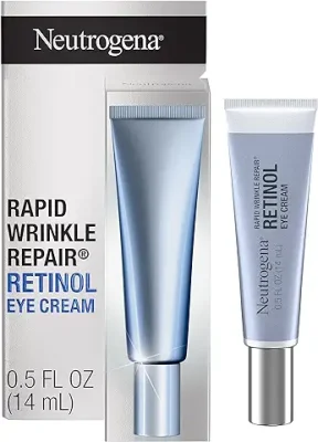 5. Neutrogena Rapid Wrinkle Repair Retinol Eye Cream for Dark Circles