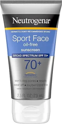 10. Neutrogena Sport Face Sunscreen SPF 70+