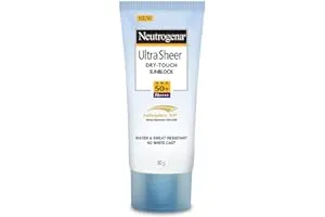 8. Neutrogena Ultrasheer Sunscreen SPF 50+ , 80g