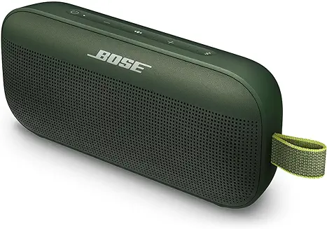 2. NEW Bose SoundLink Flex Bluetooth Portable Speaker, Wireless Waterproof Speaker for Outdoor Travel, Cypress Green - Limited Edition