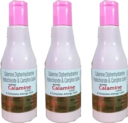 15. NEW CALAMINE A COMPLETE ALLERGY CARE LOTION PACK OF - 3