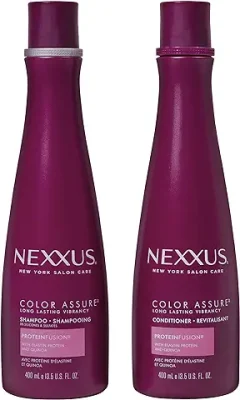 13. Nexxus Color Assure Shampoo And Conditioner For Color Treated Hair Color Assure Collection Enhance Hair Color For Up To 40 Washes 13.5oz 2 Count