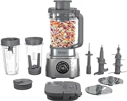  Ninja BN751 Professional Plus DUO Blender, 1400 Peak Watts, 3  Auto-IQ Programs for Smoothies, Frozen Drinks & Nutrient Extractions,  72-oz. Total Crushing Pitcher & (2) 24 oz. To-Go Cups, Black: Home