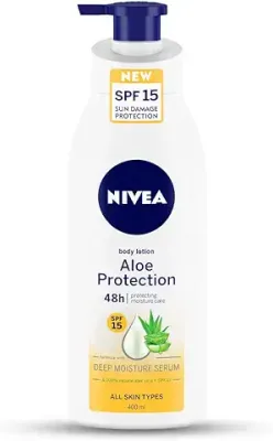 7. NIVEA Aloe Protection Body Lotion 400 ml