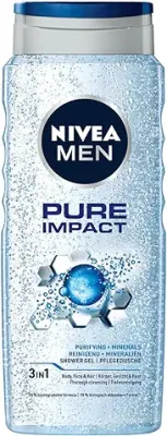 2. NIVEA MEN Pure Impact 500ml Body Wash