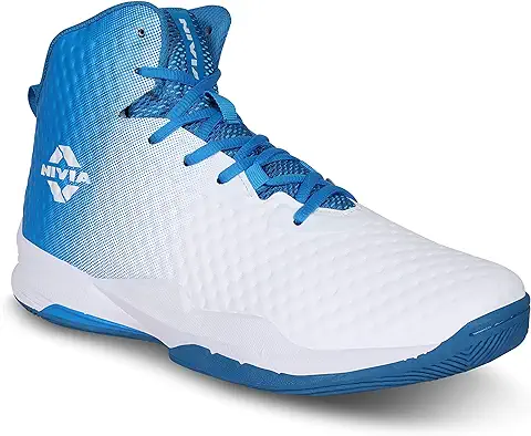 2. Nivia Engraver Basketball Shoe for Men with Breathable MESH Stitched for Better FIT and Smoothness with Comfort