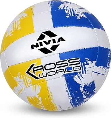 1. Nivia Kross Rubber Hand Stitched Volleyball