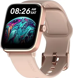 3. Noise ColorFit Pro 4 Alpha 1.78" AMOLED Display, Bluetooth Calling Smart Watch, Functional Crown, Metallic Build, Intelligent Gesture Control, Instacharge (Rose Pink)